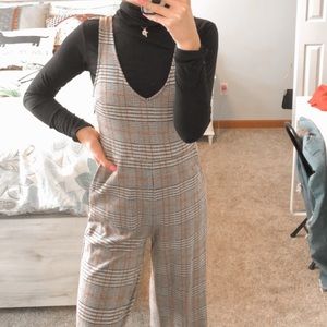 plaid pantsuit (NOT the turtleneck with it!)